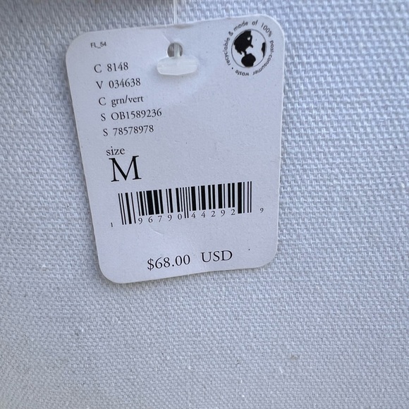 Free people green velvet short sleeve shirt size medium - Picture 4 of 4